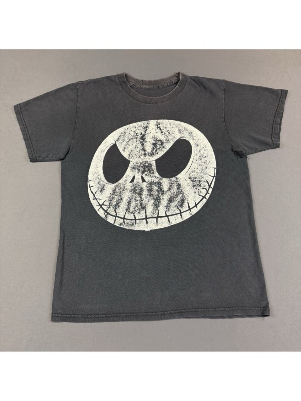 Rare Vintage Y2K Jack Skellington Smiley Sun Fade Nightmare Before Christmas Art